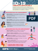 Infografia Violencia Domestica Covid Survivor Community Es