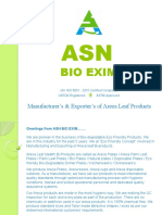 Bio Exim: Manufacturer's & Exporter's of Areca Leaf Products