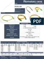 Fiber Optic Jumpers SM Adss 12 Fiber 100 Mts Span