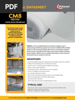 Wykamol Damp Treatment CM8HD-CDM-DataSheet