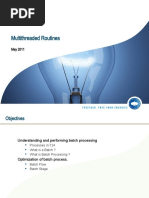 Multithreaded Routines