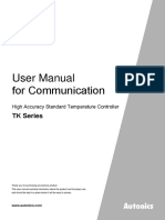 User Manual For Communication: TK Series