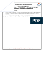 Calibration of Universal Calibrator: Issue No:02 Rev No:01 Effective Date: 01.07.2016 I-P-1.01-W-15