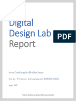 Digital Design Lab Report