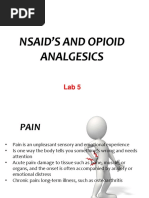 Nsaid'S and Opioid Analgesics