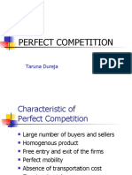 Perfect Competition: Taruna Dureja