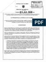 Decreto Cuarentena Agosto