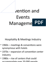 Convention and Events Management
