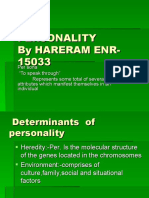 Personality by Hareram Enr-15033