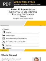 Power BI Report Server: Self-Service BI and Enterprise Reporting On-Premises