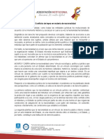 Conflictos de Leyes de Nacionalidad