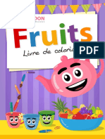 Fruits Livre de Coloriage