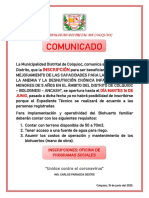 Comunicado 003