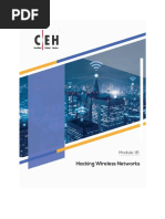 CEHv10 Module 16 Hacking Wireless Networks PDF