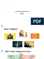 Leadership Development Program Shikhar