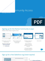 Partner Community Access: Existing Partners