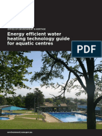 Aquatic centres energy efficient water heating technology guide