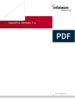 Openpcs Version 7.1: User Manual