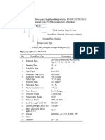 Data 3.2 Spesifikasi Pipa