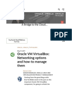 Oracle VM Virtualbox: Networking Options and How-To Manage Them