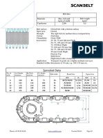 Sprocket Data: No. of Teeth A Outside Diameter B Pitch-Diameter C Inside - Diameter Hub Width: Round Bore Square Bore