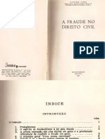 Sumário - Alvino Lima - A Fraude no Direito Civil