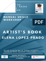 Artist Book - Elena Lopez Prado