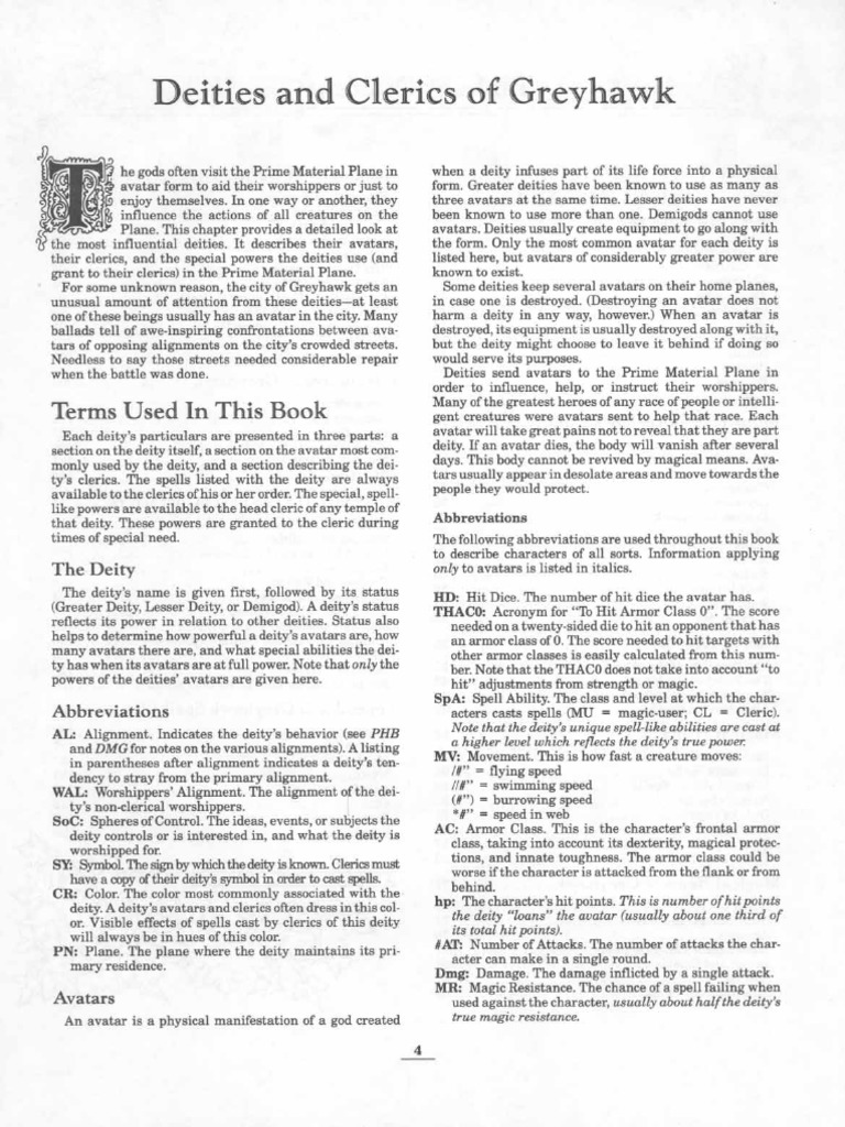 WGR2 Treasures Of Greyhawk – Dungeons & Dragons AD&D D&D – Ristampa