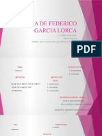 Poema de Federico Garcia Lorca