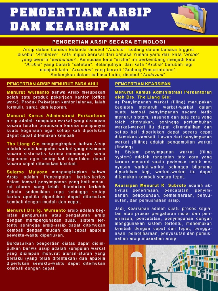 Infografis Kearsipan 1