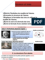 CHAP 12 Cours 9ème Atomes Et Ions Physique Chimie Du 31 03 2020