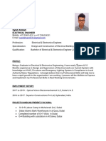 Electrical Engineer CV 3yrsexp PDF