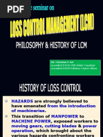 Philosophy & History of LCM