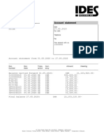 Vendor Account Statement PDF