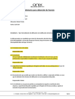 Procedimiento para Obtención de Licencia