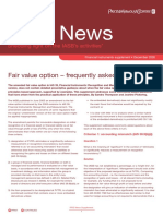 IFRS News: Fair Value Option - Frequently Asked Questions