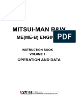 Mitsui-Man B&W Me-B Engines Instruction