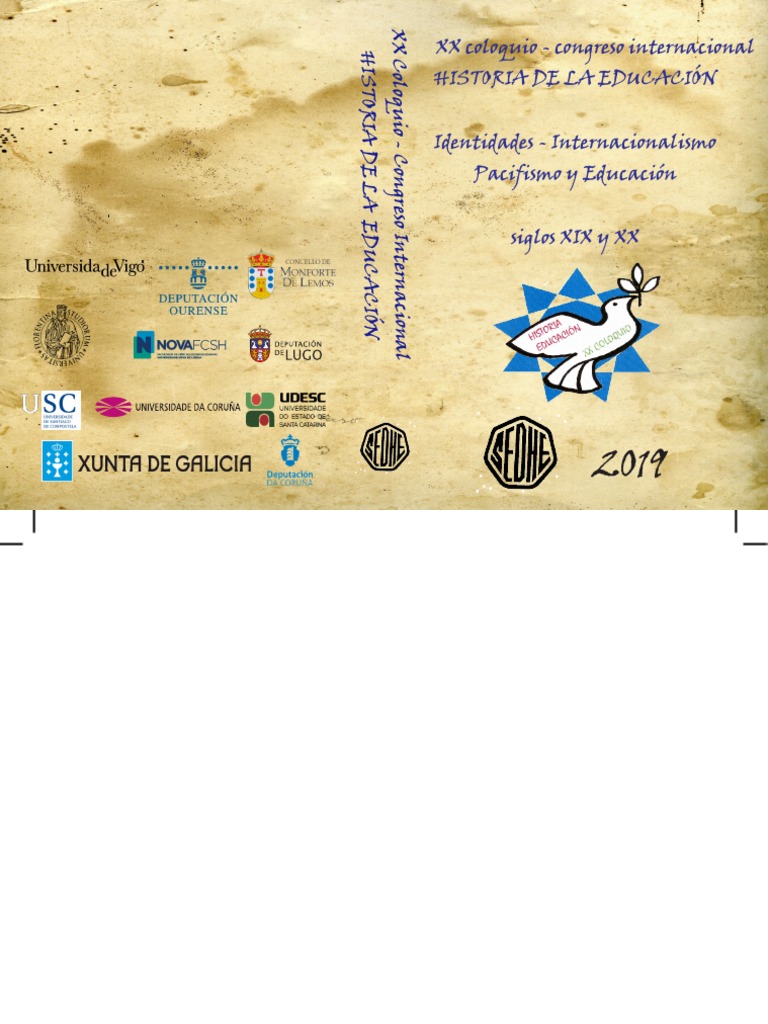 XX Congreso Internacional Historia de La Educacion PDF PDF Capital humano Aprendizaje