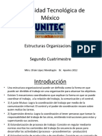 UNITEC 1 Estructuras Organizacionales
