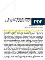 El Movimiento Histórico de Las Provincias Neogranadinas: Armando Martínez Garnica Universidad Industrial de Santander