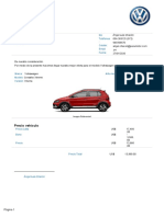 Cotización Volkswagen Crossfox Xtreme 2020 por S/. 13,990