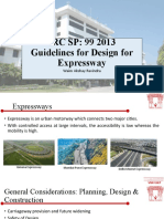 IRC SP: 99 2013 Guidelines For Design For Expressway: Waim Akshay Ravindra