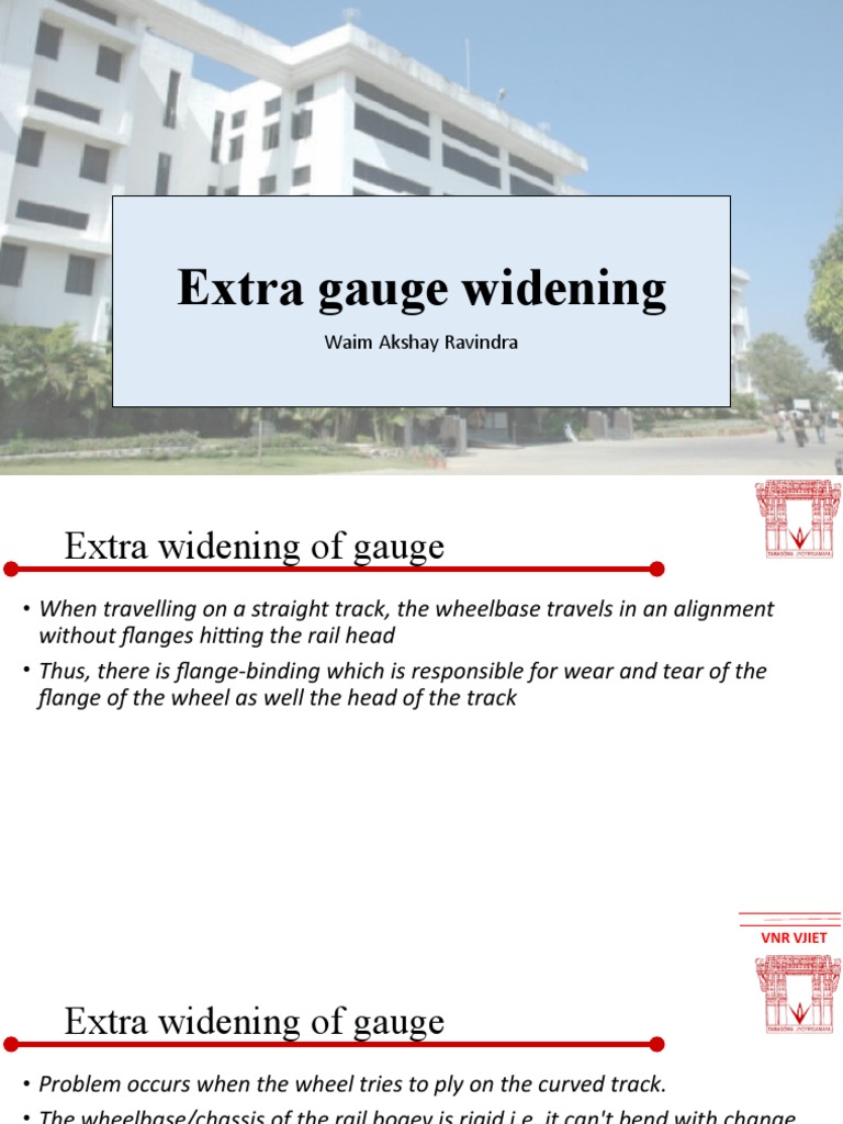 Extra Gauge Widening PDF