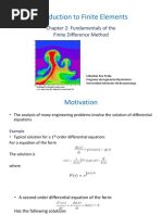 CH - 1 Intro To Finite Differences