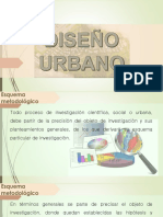 Esquema Metodológico de Diseño Urbano