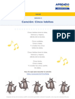 s2 Inicial Leemos Recurso Cancion Cinco Lobitos PDF