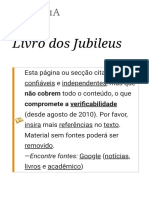 O Livro dos Jubileus: História da Criação e dos Patriarcas Bíblicos