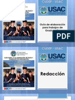 Elaboración de Trabajos de Graduación - CUDEP - USAC 2018