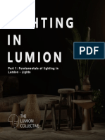 Lighting Manual From Lumion Collective by Adam Ingram