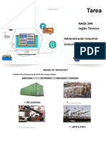 NAID-344 Inglés Técnico: Administración Industrial Semestre III